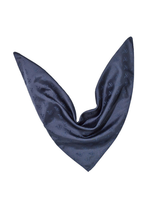 Feuerwehr Halstuch Baden-Württemberg, Damen, blau mit Stauferlöwe