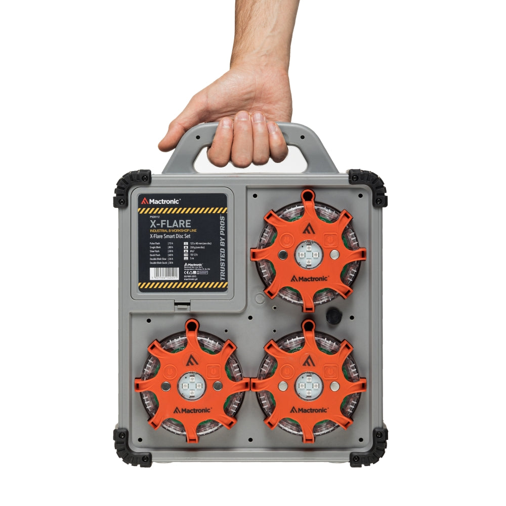 X-Flare SyncFlare Mactronic 6 LED Signalleuchten orange gelb blau grün