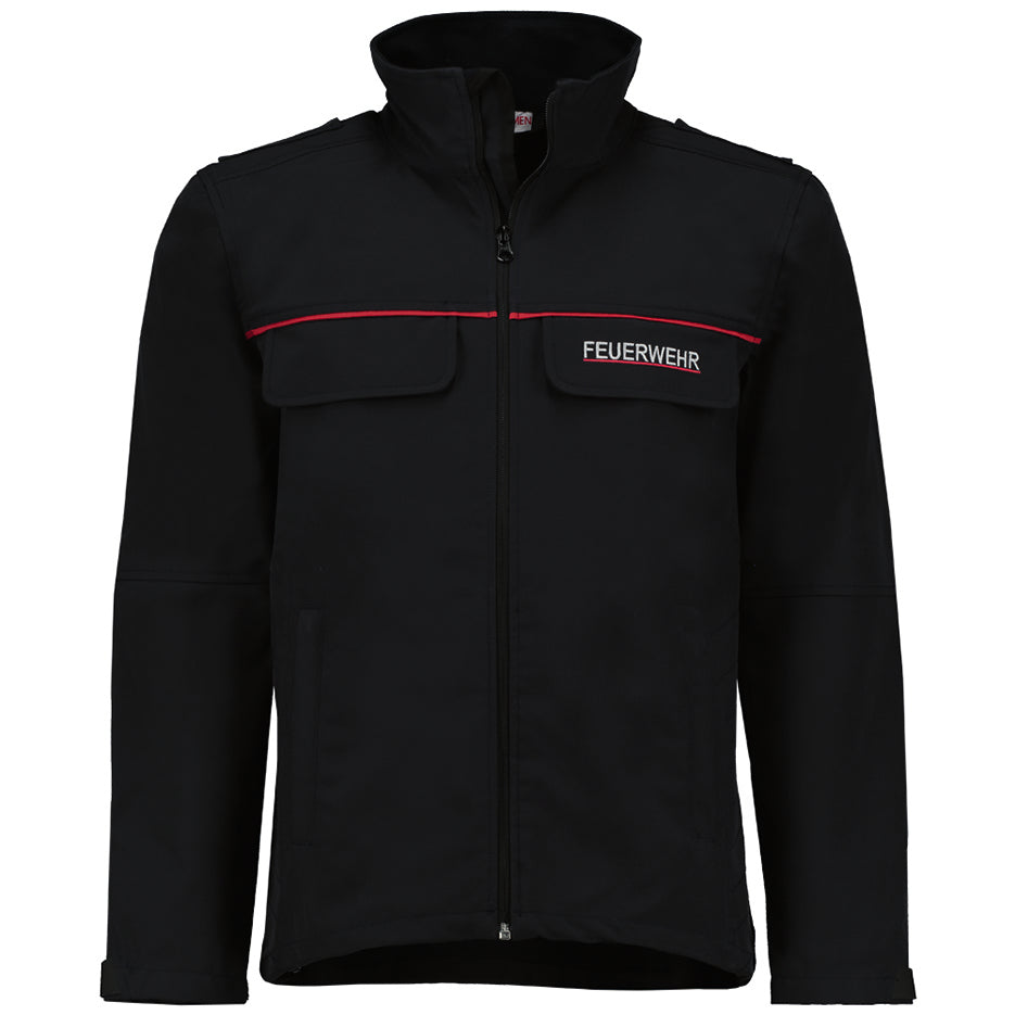 Softshelljacke Feuerwehr Saarland, Thüringen, Sachsen | unisex