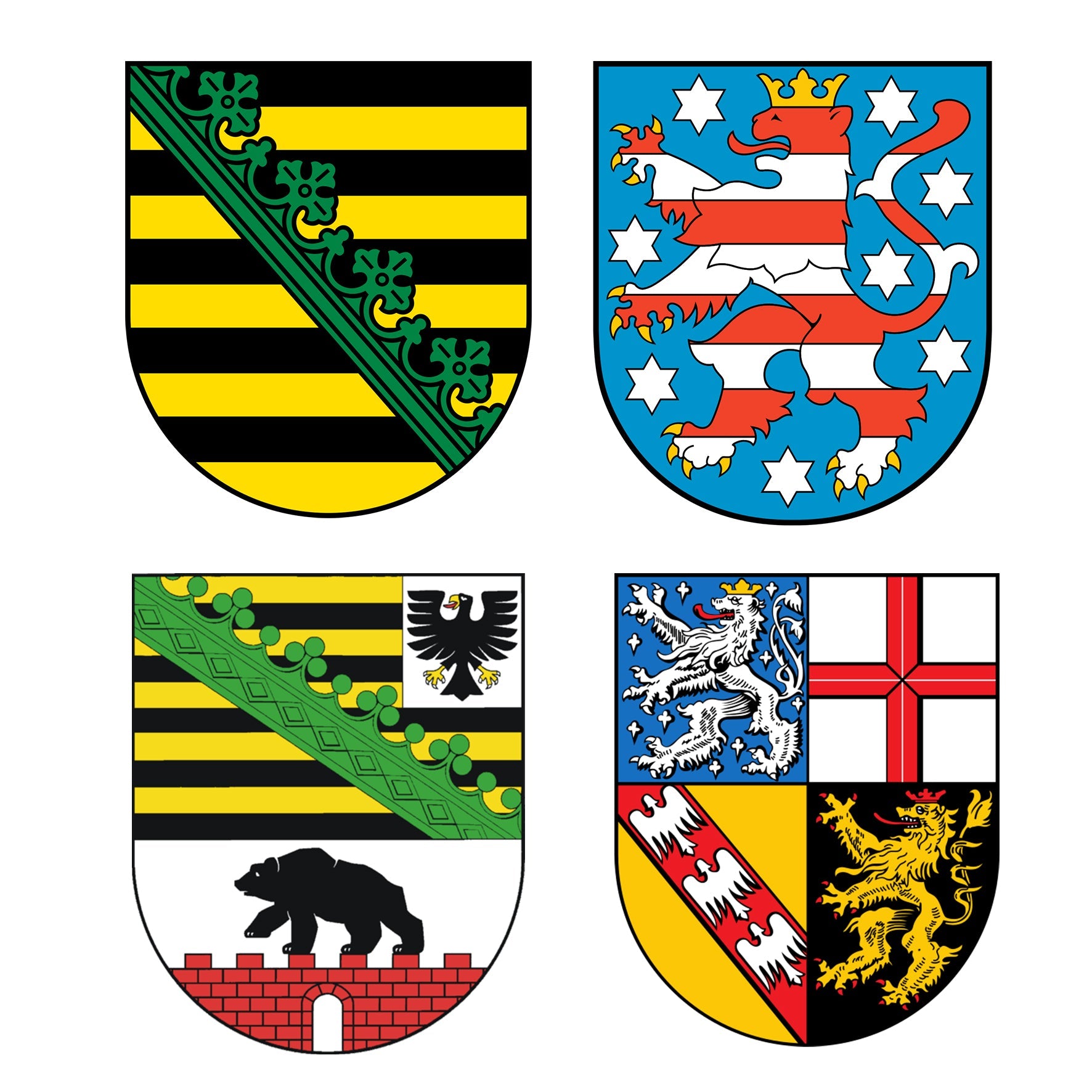 Dienstkleidung Saarland, Sachsen, Thüringen