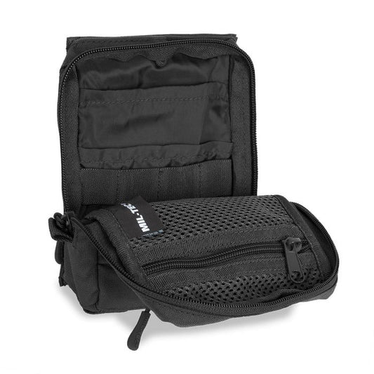 Koppeltasche Multipurpose mit Klettrücken schwarz