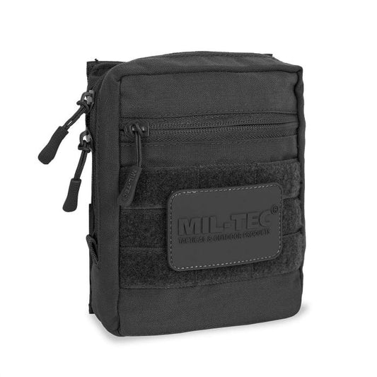 Koppeltasche Multipurpose mit Klettrücken schwarz