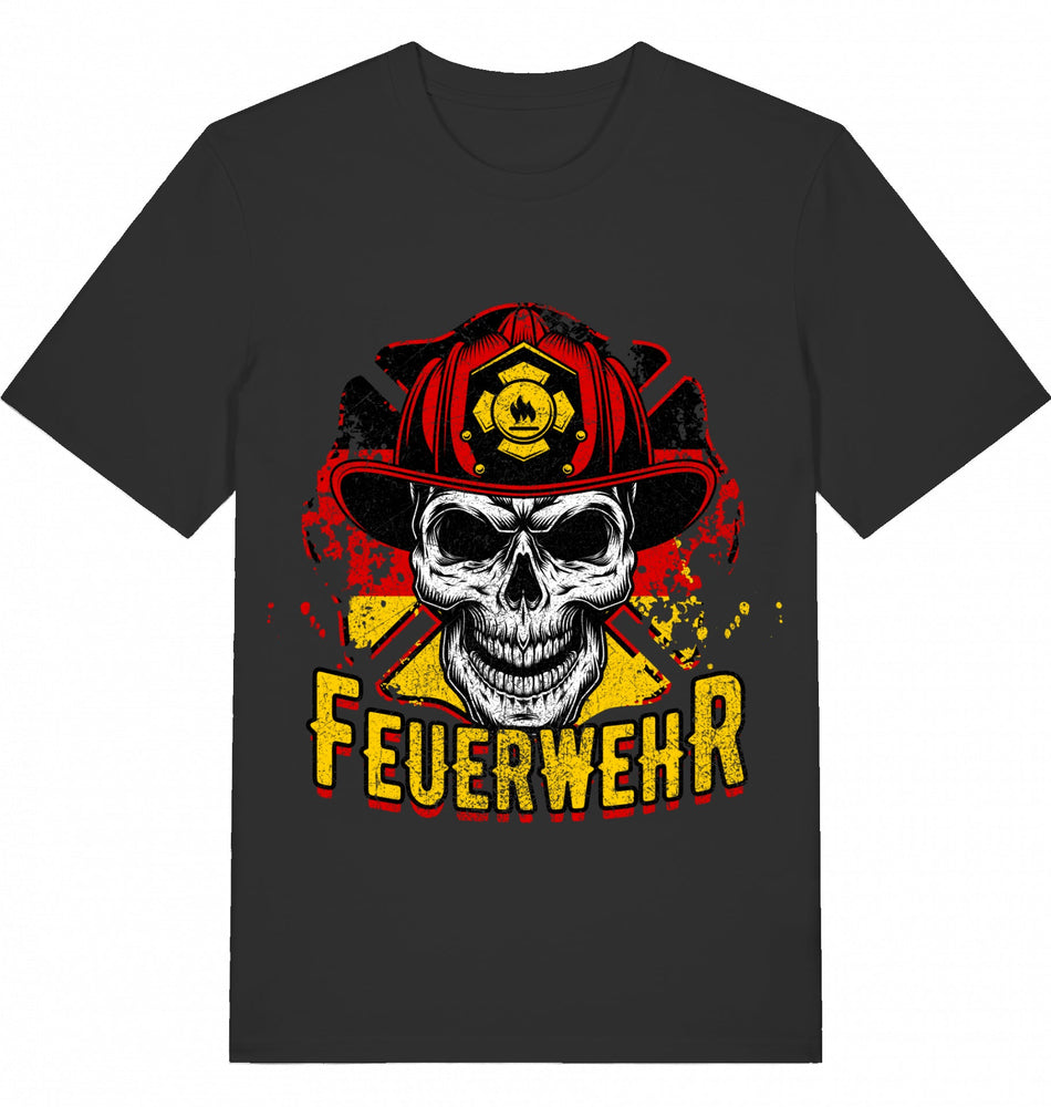 Feuerwehr Totenkopf Shirt
