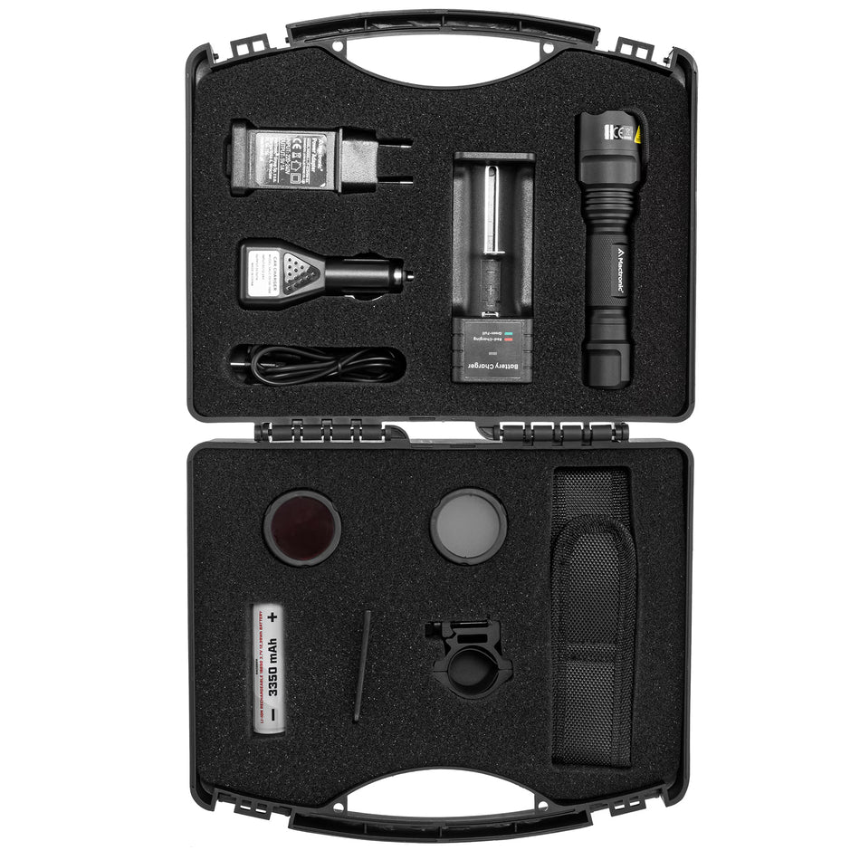 Mactronic Black Eye 650 Lumen 250 Meter IP65 20 Stunden Taschenlampe