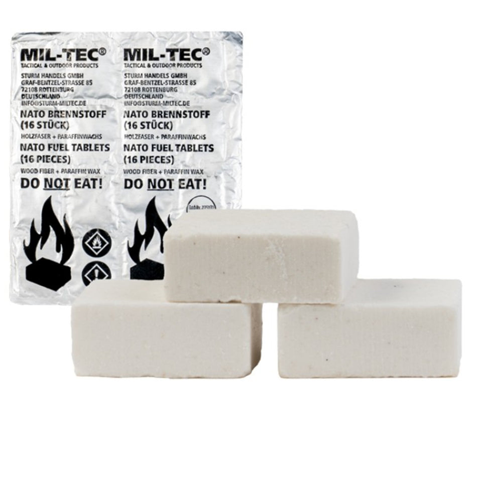 Brennstoff für Nato Kocher 16 Stk. Brennstofftabletten