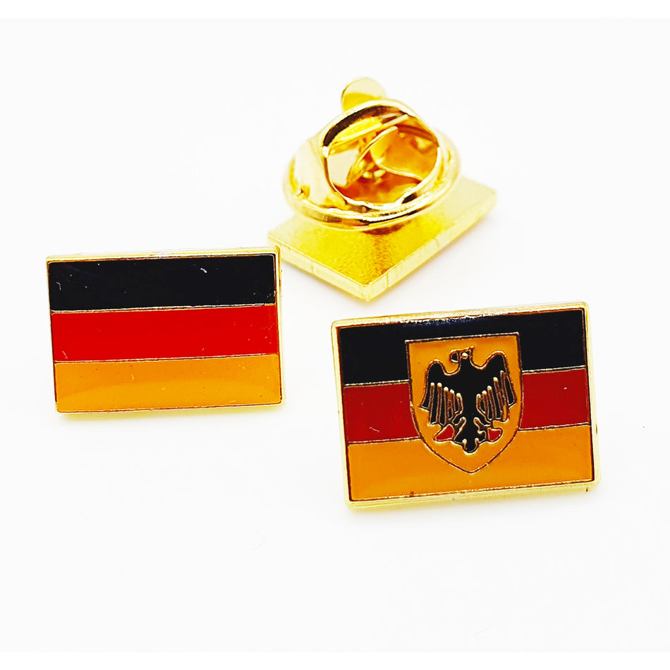 Deutschland Flagge Dienst-Fahne Anstecker Pin Badge