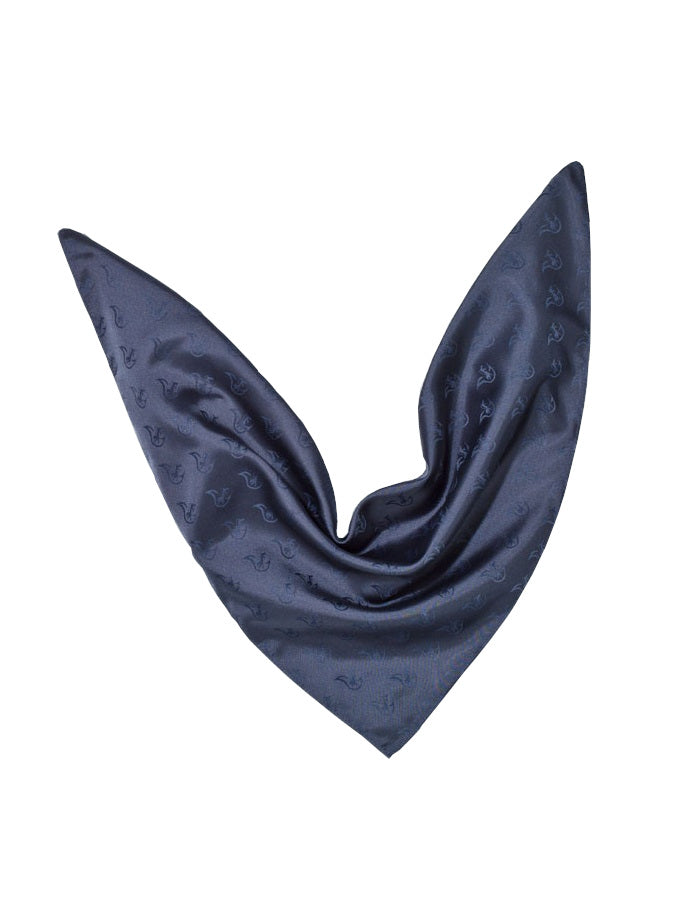 Feuerwehr Halstuch Baden-Württemberg, Damen, blau mit Stauferlöwe