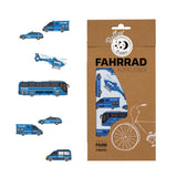 Fahrrad MTB Feuerwehr & Polizei Aufkleber Sticker