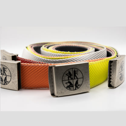 Gürtel aus Feuerwehrschlauch Retten-Löschen-Bergen-Schützen Feuerwehr Koppelschnalle
