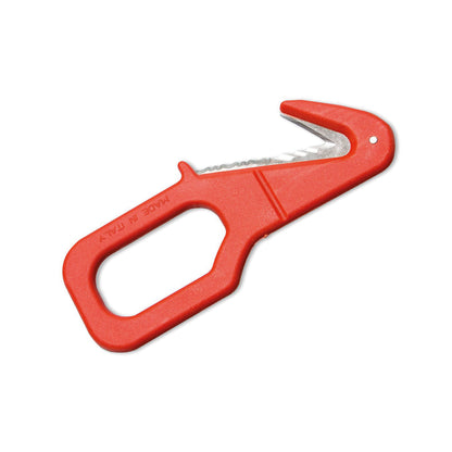 FKMD Rescue Diving Rettungsmesser Feuerwehr Tauchen Klettern rot schwarz