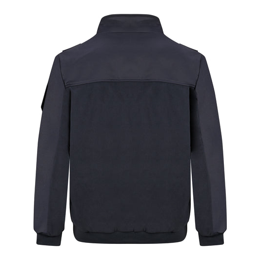 Feuerwehr Fleecejacke Tagesdienst Winterjacke marineblau neutral