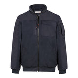 Feuerwehr Fleecejacke Tagesdienst Winterjacke marineblau neutral