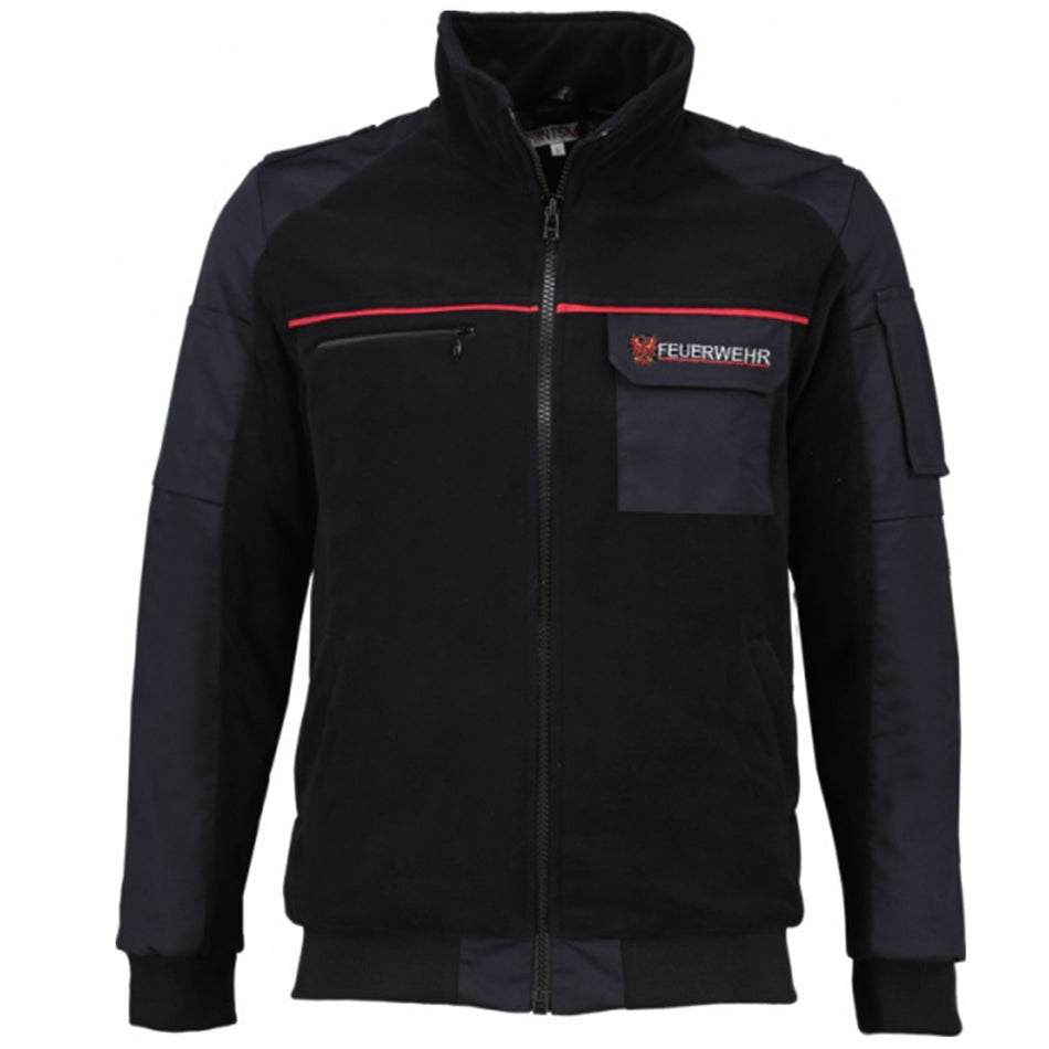 Fleecejacke Feuerwehr Brandenburg Damen und Herren marineblau Dienstjacke