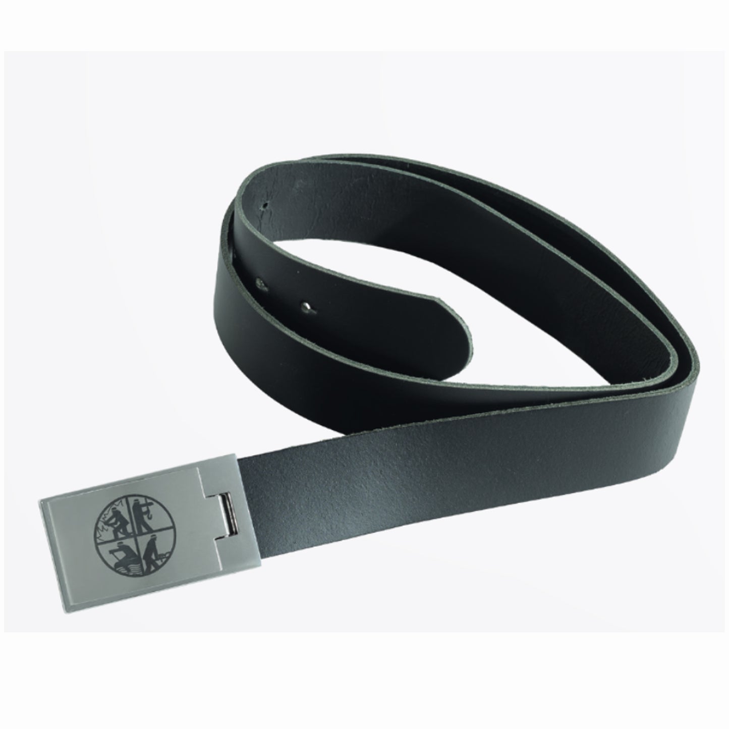 Ledergürtel Retten-Löschen-Bergen-Schützen Feuerwehr Gürtel Koppelschnalle