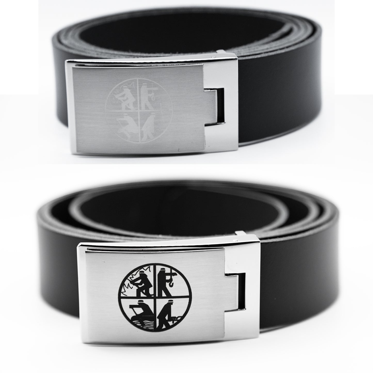 Ledergürtel Retten-Löschen-Bergen-Schützen Feuerwehr Gürtel Koppelschnalle