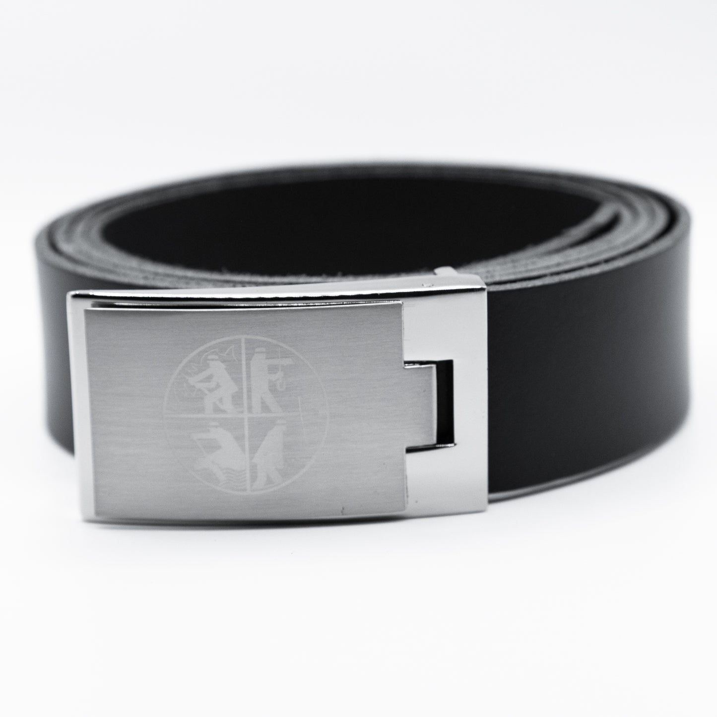 Ledergürtel Retten-Löschen-Bergen-Schützen Feuerwehr Gürtel Koppelschnalle