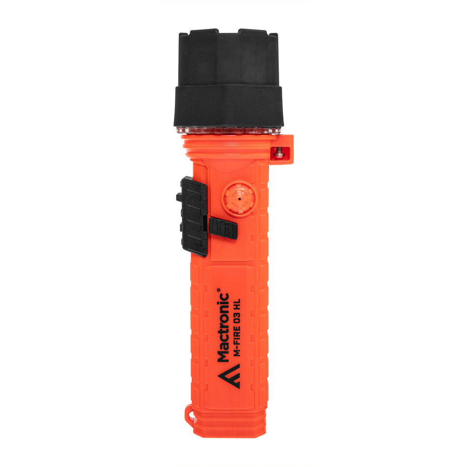 M-Fire 03 HL ATEX Feuerwehr Helmlampe Mactronic 400 lm