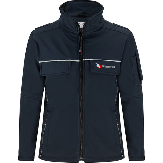 Softshelljacke Feuerwehr Schleswig-Holstein Winterjacke Dienstjacke mit Stick