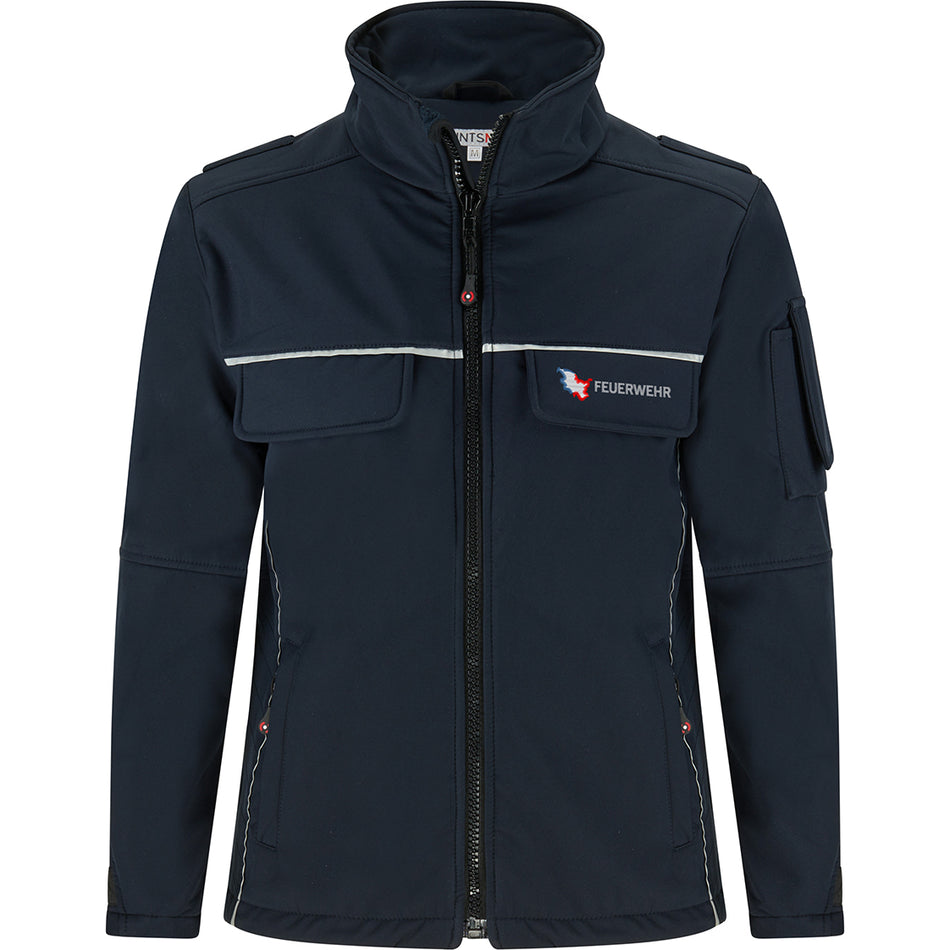 Softshelljacke Feuerwehr Schleswig-Holstein Winterjacke Dienstjacke mit Stick