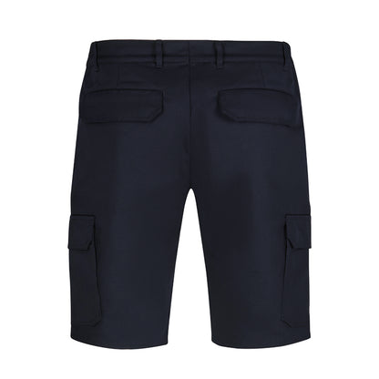 Kurze Diensthose Feuerwehr, Bermuda, neutral, marineblau, Tagesdiensthose