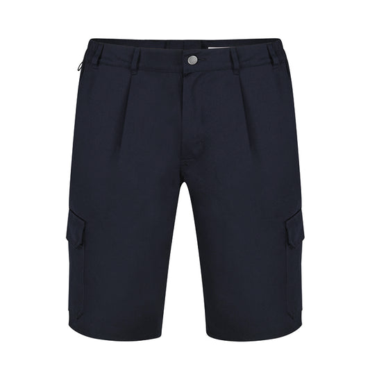 Kurze Diensthose Feuerwehr, Bermuda, neutral, marineblau, Tagesdiensthose