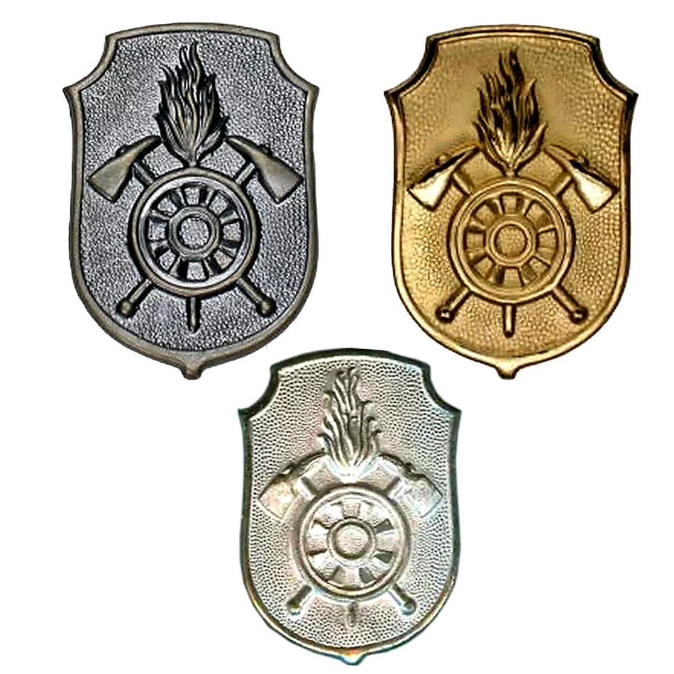 Mützen- und Kragenabzeichen Feuerwehr Bayern