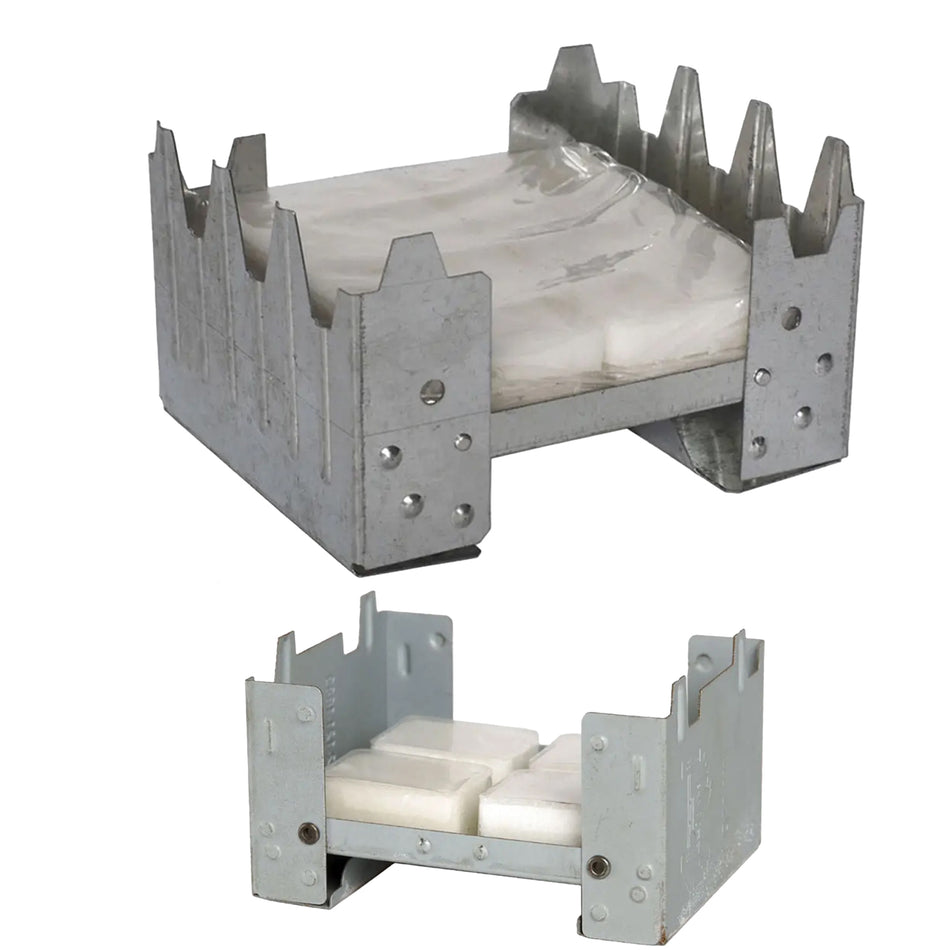 Nato Klappkocher mit Brennstoff Campingkocher zwei Größen