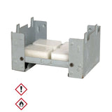 Nato Klappkocher mit Brennstoff Campingkocher zwei Größen