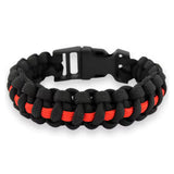Paracord Feuerwehr Armband mit Motive
