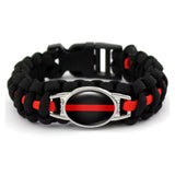 Paracord Feuerwehr Armband mit Motive