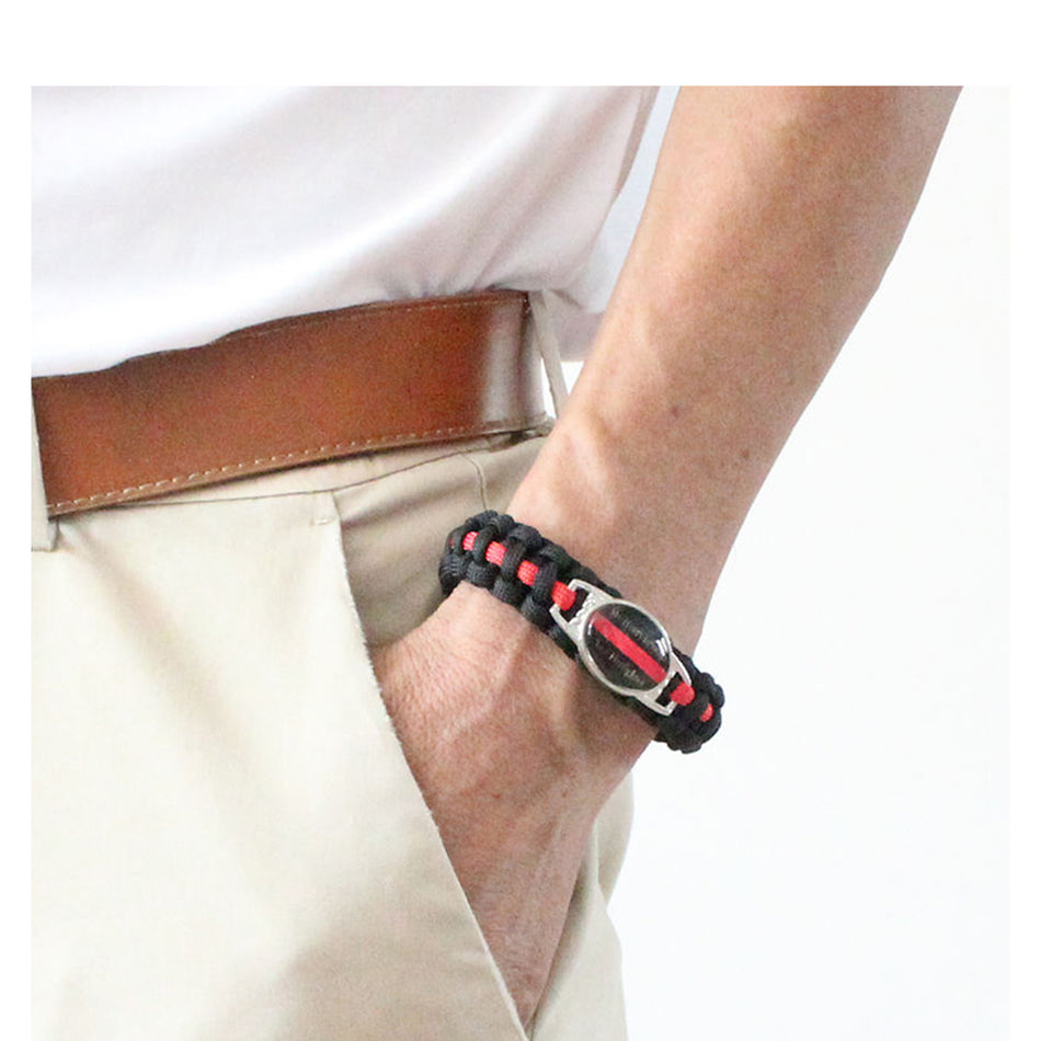 Paracord Feuerwehr Armband mit Motive