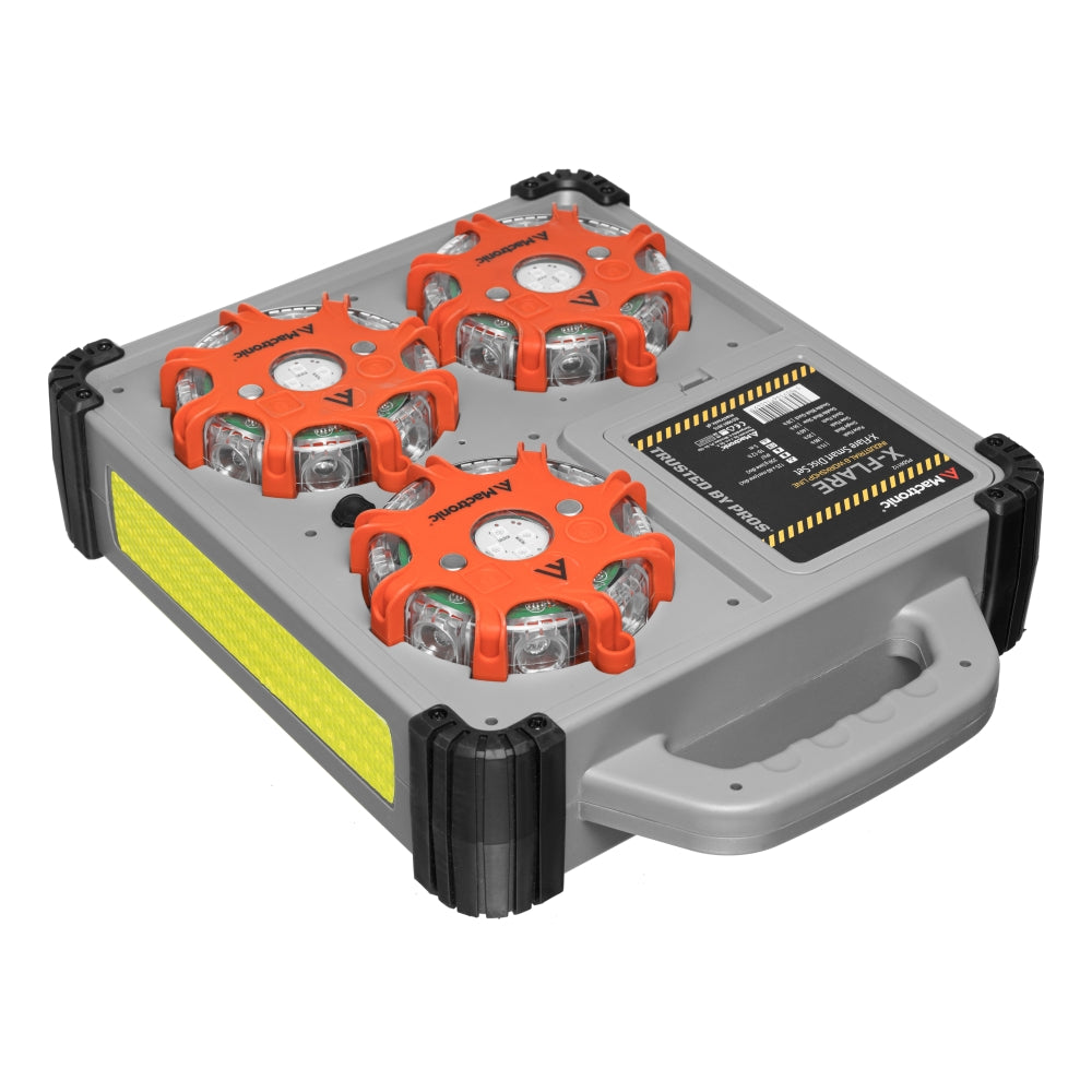 X-Flare SyncFlare Mactronic 6 LED Signalleuchten orange gelb blau grün