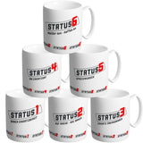 Feuerwehr Status Funkspruch Tasse Kaffeebecher