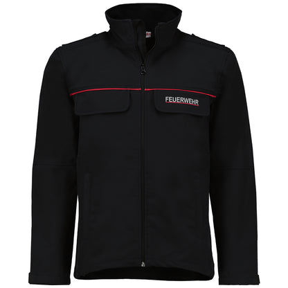 Softshelljacke Feuerwehr Saarland, Thüringen, Sachsen | unisex