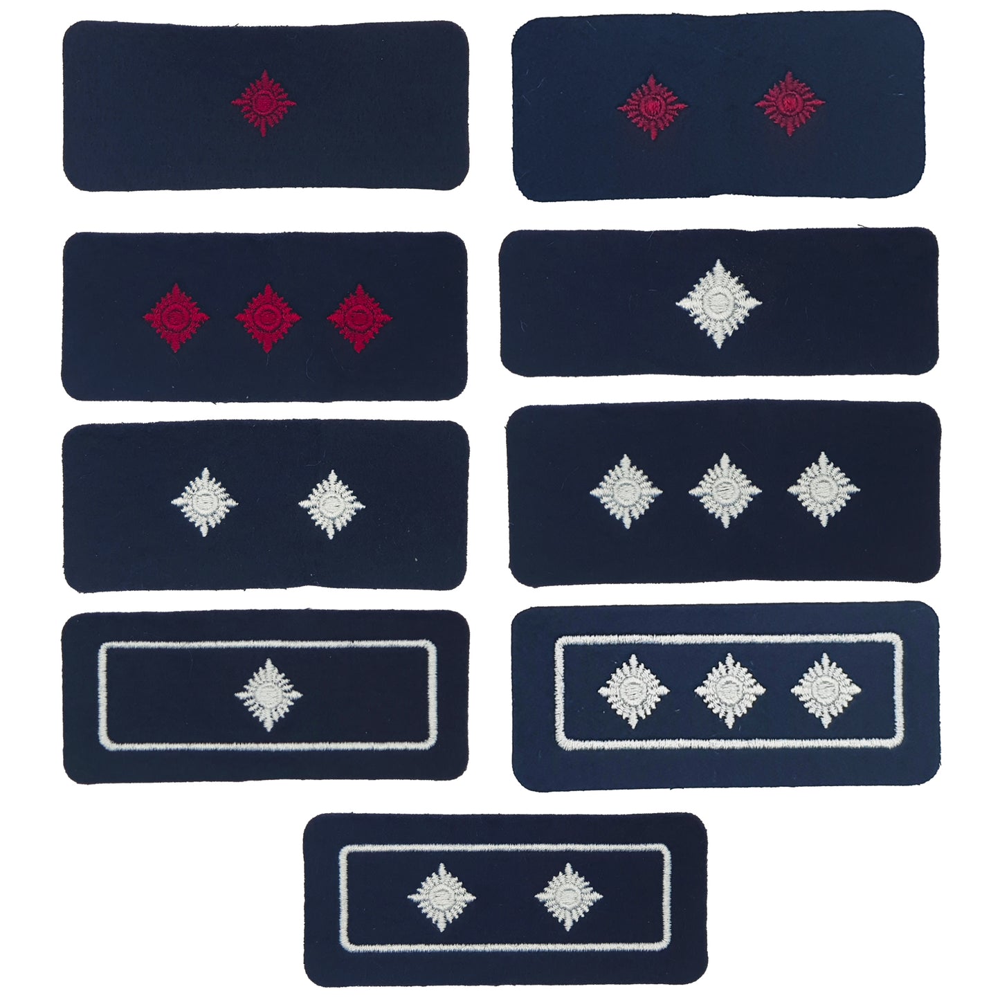 Funktionsabzeichen Feuerwehr Thüringen maschinengestickt Filz