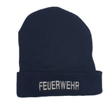 Feuerwehr Wintermütze Baumwolle mit Stick